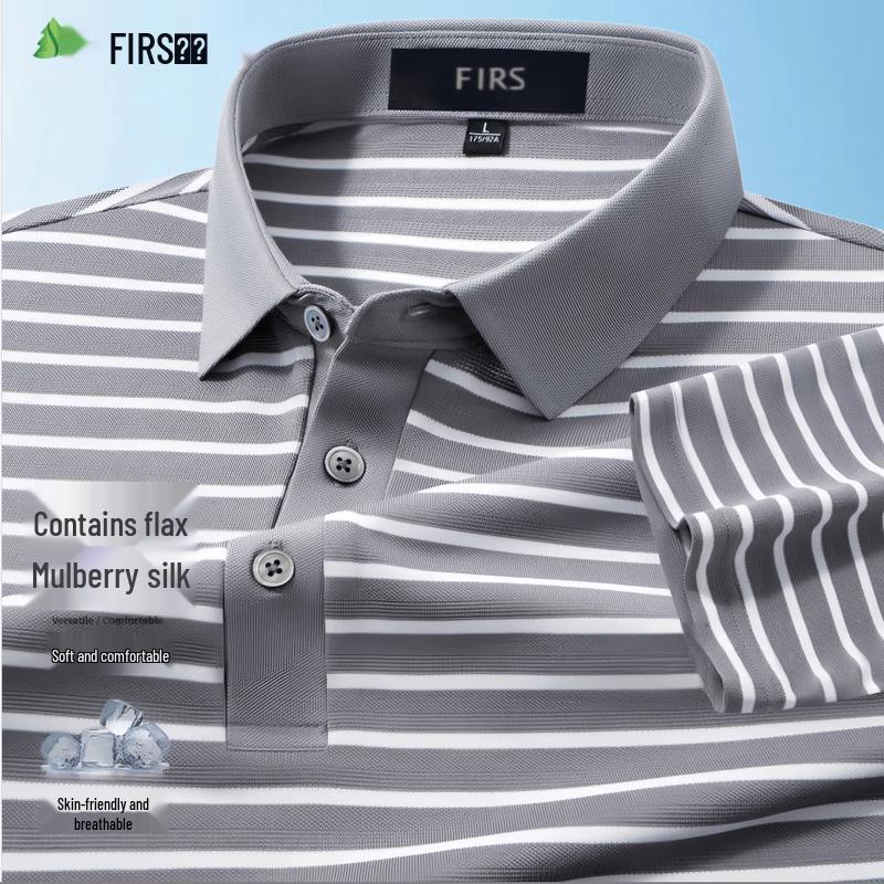 FIRS Men s Cooling Tencel Linen Polo Shirt XL