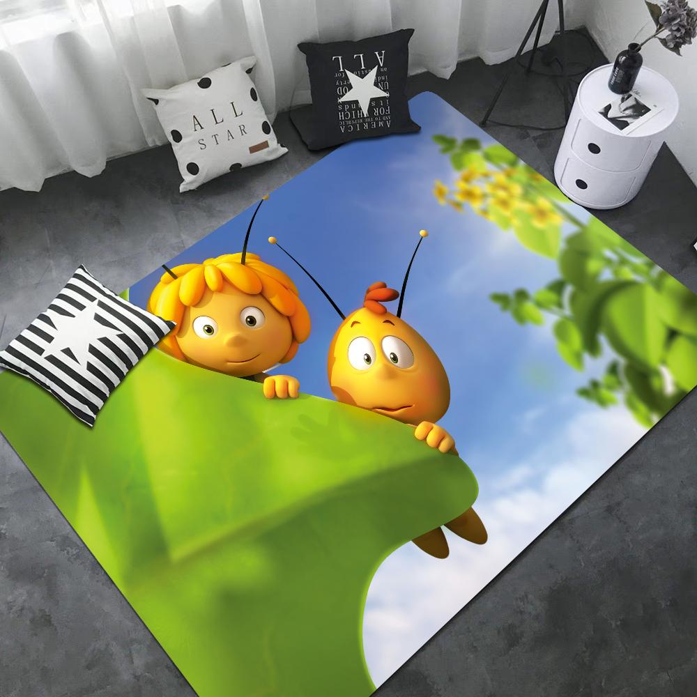 Bee M-Maya Entrance Door Mat Washable Non-Slip Living Room Sofa Chairs Area Mat Kitchen Welcome Doormat