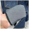 2024 Spring Women's Designer Denim Jacket: Hong Kong Korean Style, Casual Versatile Long Sleeve Layering Shirt