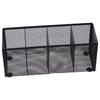 Durable Metal Mesh Desk Organizer Rectangle Pencil Holder  Office Home Supplies