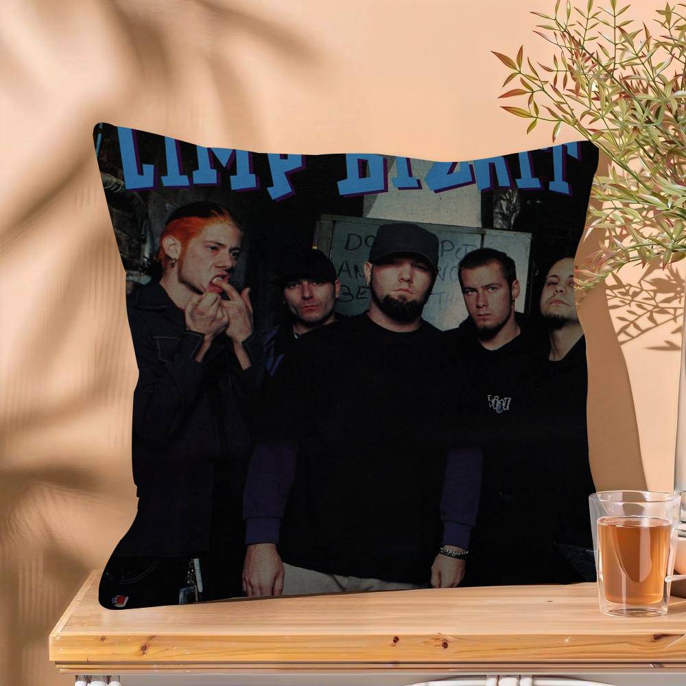 

Rock Band LLimp Bizkit Pillow Anime Pillow Sofa Bed Head Pillow Cover Cushion Cover Fashion 30x30 cm