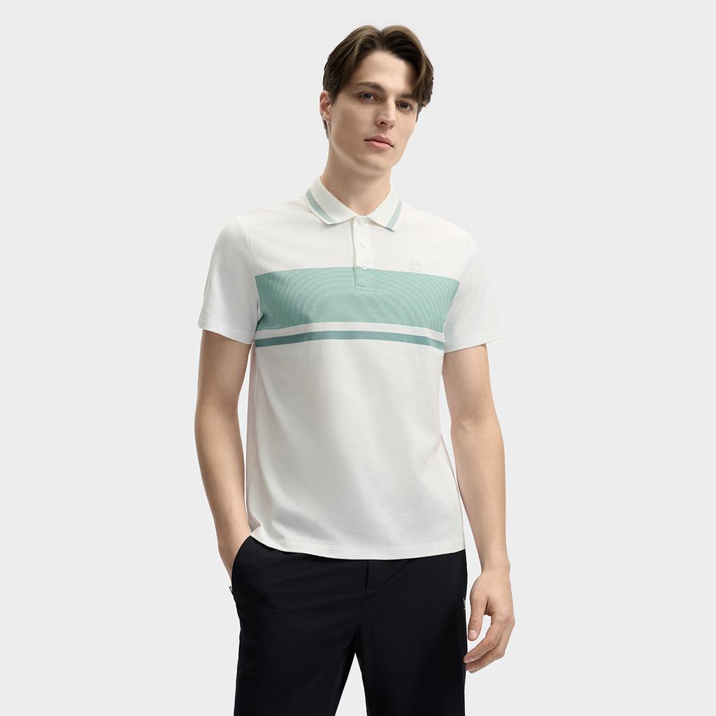 FILA Polo Shirt Men's Standard White F11M523109F-WT
