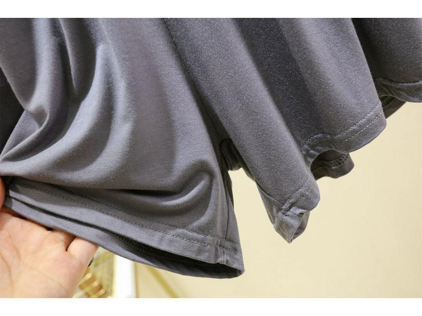 2023 Summer Loose Modal Pajama Shorts with Pockets - Lightweight, Anti-Exposure, Large Size.