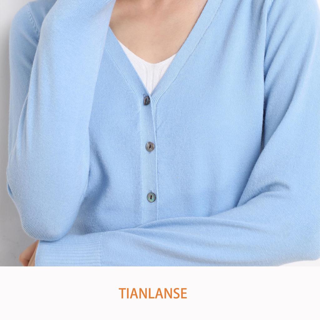 Women Knitwear V-Neck Single Breasted Button Pullovers Sweaters Women Fall Spring Long Sleeve Short Small Fresh Outer Wear Knitted Cardigan Tops