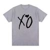 2026 Sommer The Weeknd Kurzarm-T-Shirt, Wicken Topfpflanze Typ XO Hip-Hop Album Herren und Damen Harajuku