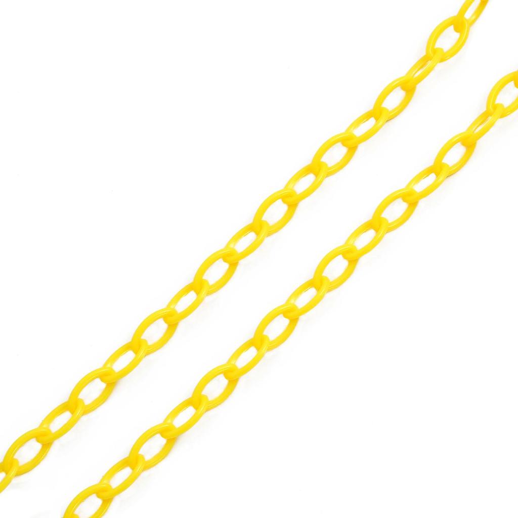 4pcs 40cm Bright Color Acrylic Fashion Link Sunglasses Chain Beads For DIY Jewelry Making Sunglasses Accessories