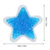 Gel Beads Ice Pack Reusable Star Shaped Pain Relief Heating Cooling Pad for Home Beauty Salon