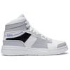 Li Ning Wave Slip Resistant, Abrasion Resistant, Lightweight High top Skateboard Shoes Men's Gray Black ABCS097-1