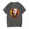 Maglietta Phil Collins Uomo Estate Classica Cotone vintage Lavata Comoda Top Per Uso Quotidiano Morbido Leggermente Elastico