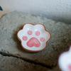 Japanese Cat Paw Ceramic Soy Sauce Plate - Cute Mini Cartoon Design