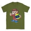 Cute Senninha Ayrton Senna Tee Shirt for Men Women Graphic Printed T Shirts Cartoon 100% Cotton Clothing