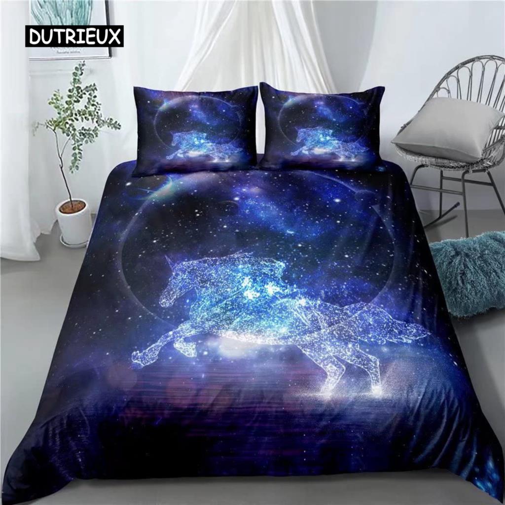 Totenkopf-Bettbezug-Set, schwarz-weiß, florales Totenkopf-Skelett-Bettwäsche-Set, Mikrofaser, Twin/Full/Queen/King-Size-Bettbezug, 3-teilig