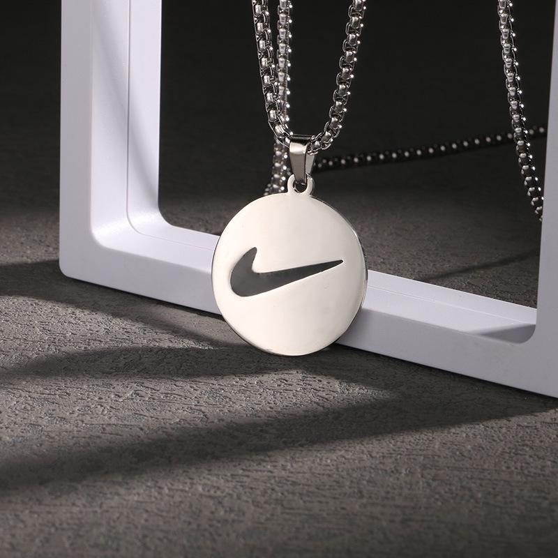 Men's Titanium Steel Hip Hop Pendant Necklace - Trendy, Non-fading Street Style