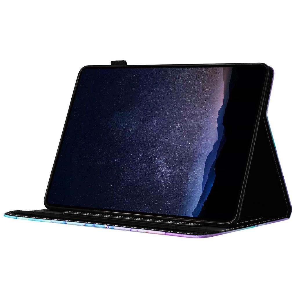 For Lenovo Tab M11/Xiaoxin Pad 11 2024 Case Marble Leather Protective Tablet Cover Auto Wake Sleep