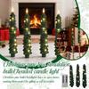Christmas Collection Christmas Tree Flameless Tapers Candles 9.4 Battery LED Candles Glowing Branches Decor Remote Control