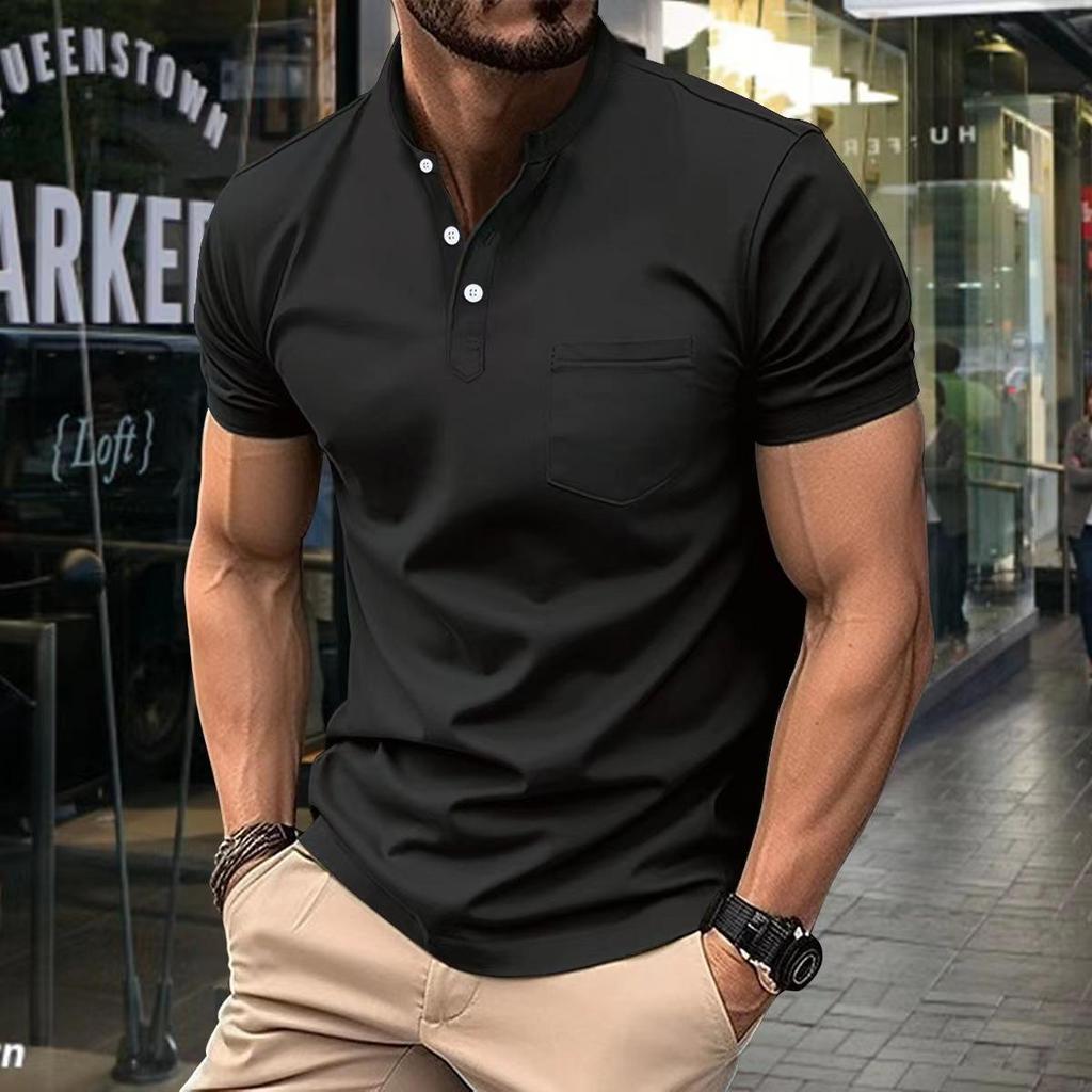 2023 Herren Retro Amerikanisches Schwergewicht Henry Polo T-Shirt