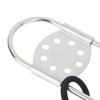 Stainless Steel Boat Lifebuoy Ring Lifebuoy Ring Bracket Horseshoe Holder Marine Boat Ship Lifebuoy Horseshoe Holder