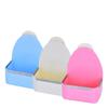 Plastic Pet Food Bowl Rabbit Fixed Large Capacity Feeder Anti-drop Impact-resistant Feeder Bowl Bunny Feeding Pet Accessories