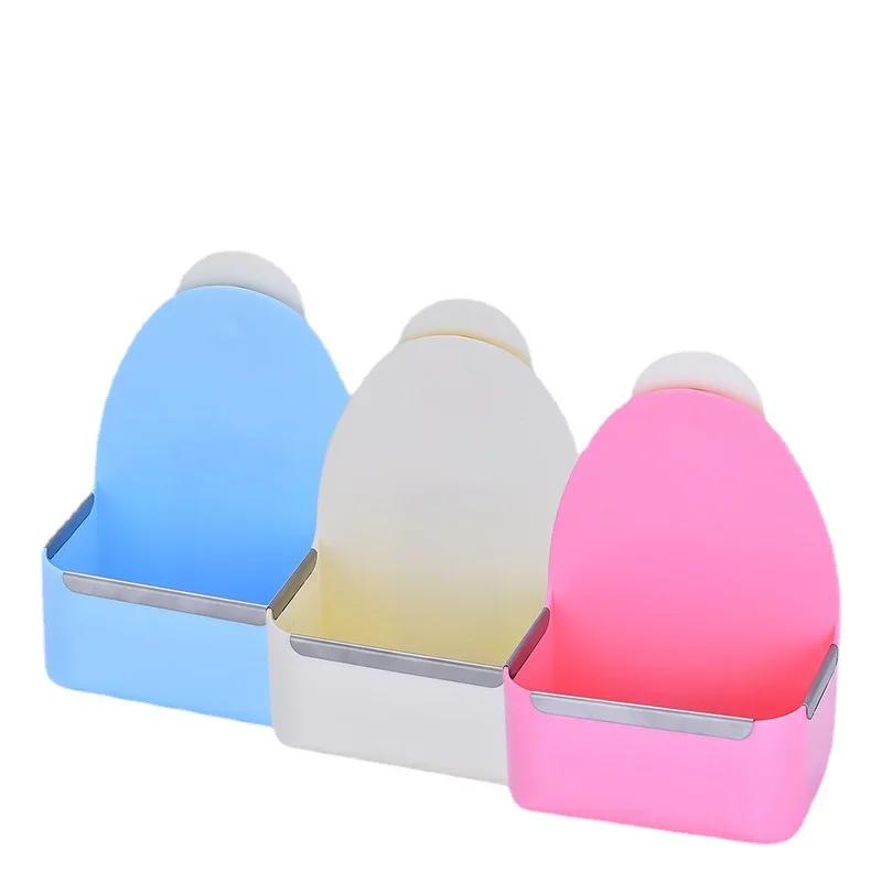 Plastic Pet Food Bowl Rabbit Fixed Large Capacity Feeder Anti-drop Impact-resistant Feeder Bowl Bunny Feeding Pet Accessories