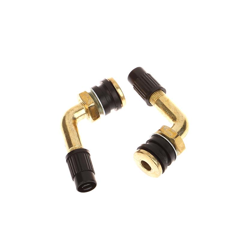 4 Stück Auto-Ventilschaft 90-Grad-Winkeladapter Radreifen Schlauchlose Ventilschaftkappen Auto Motorrad Zubehör Radreifen & Teile