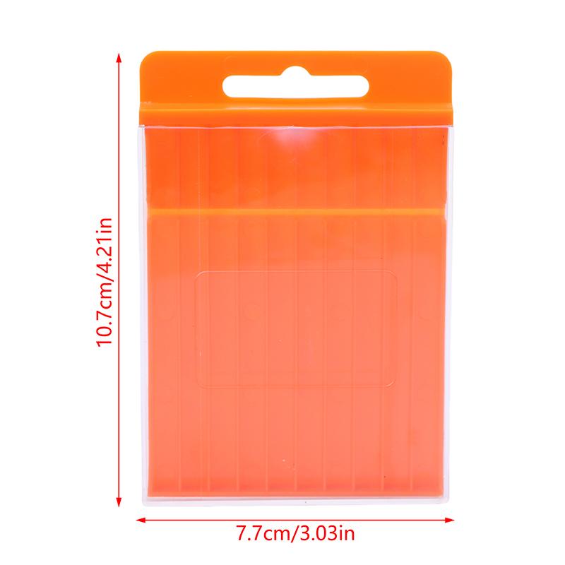 Drill Storage Box Plastic Drawing Box Special Tool Box For Twist Drill Tap Accessories Parts Storage Box