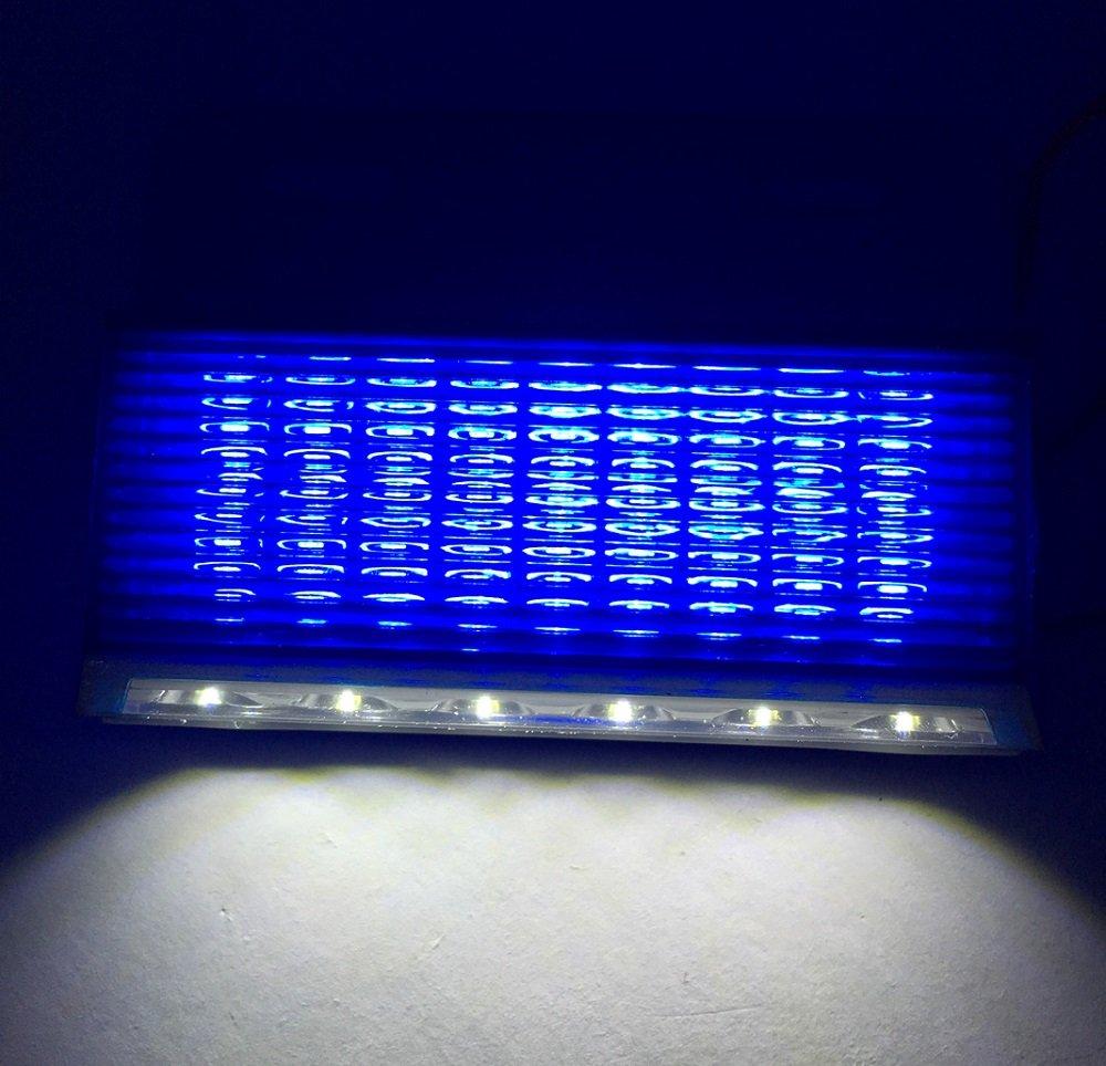 24V Truck Side Marker Lamps with 24 Set of Custom Parts for Decorative Under-Down Lights, LEDs, Square, 10, White, Blue, Amber, Green, Red, Trailers,