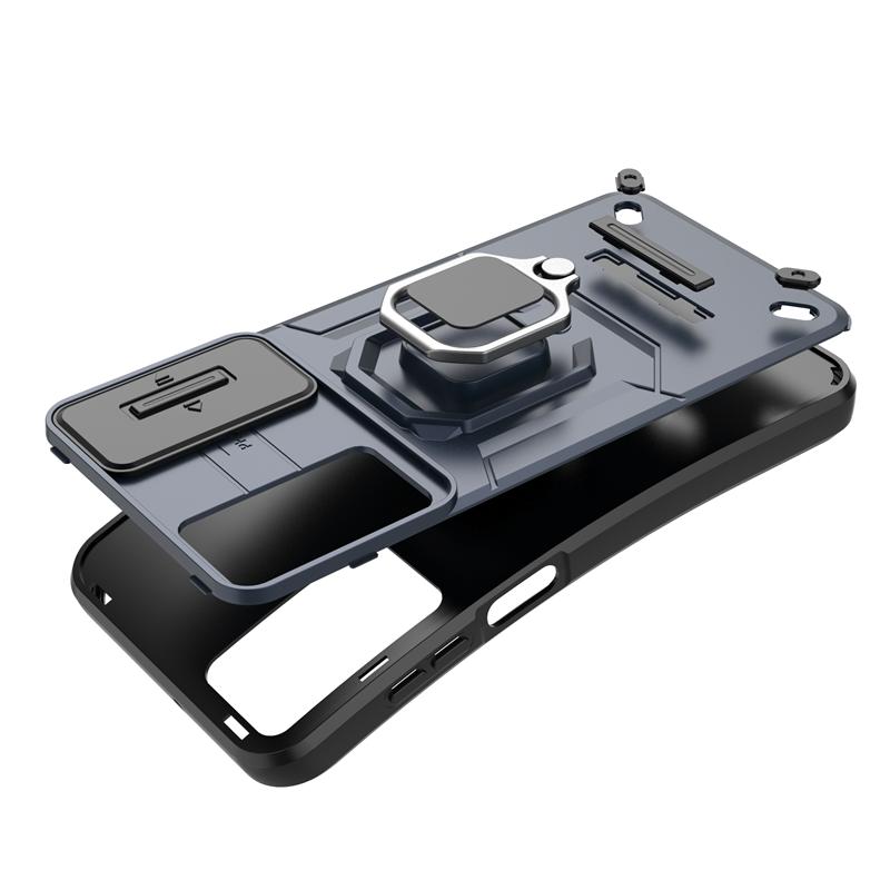 Für Samsung A15 Hülle Schiebekamera Schutz Armor Handyhülle Für Samsung Galaxy A15 A 15 4G SM-A155F Magnet Halter Ring Rückseite