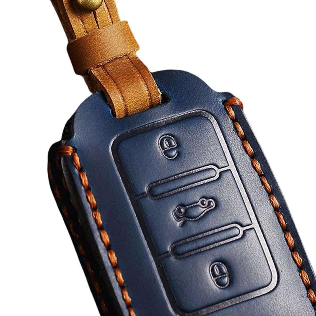 Key Protector Keychain Holder, Protection Texturer, Car Accessories, Leather
