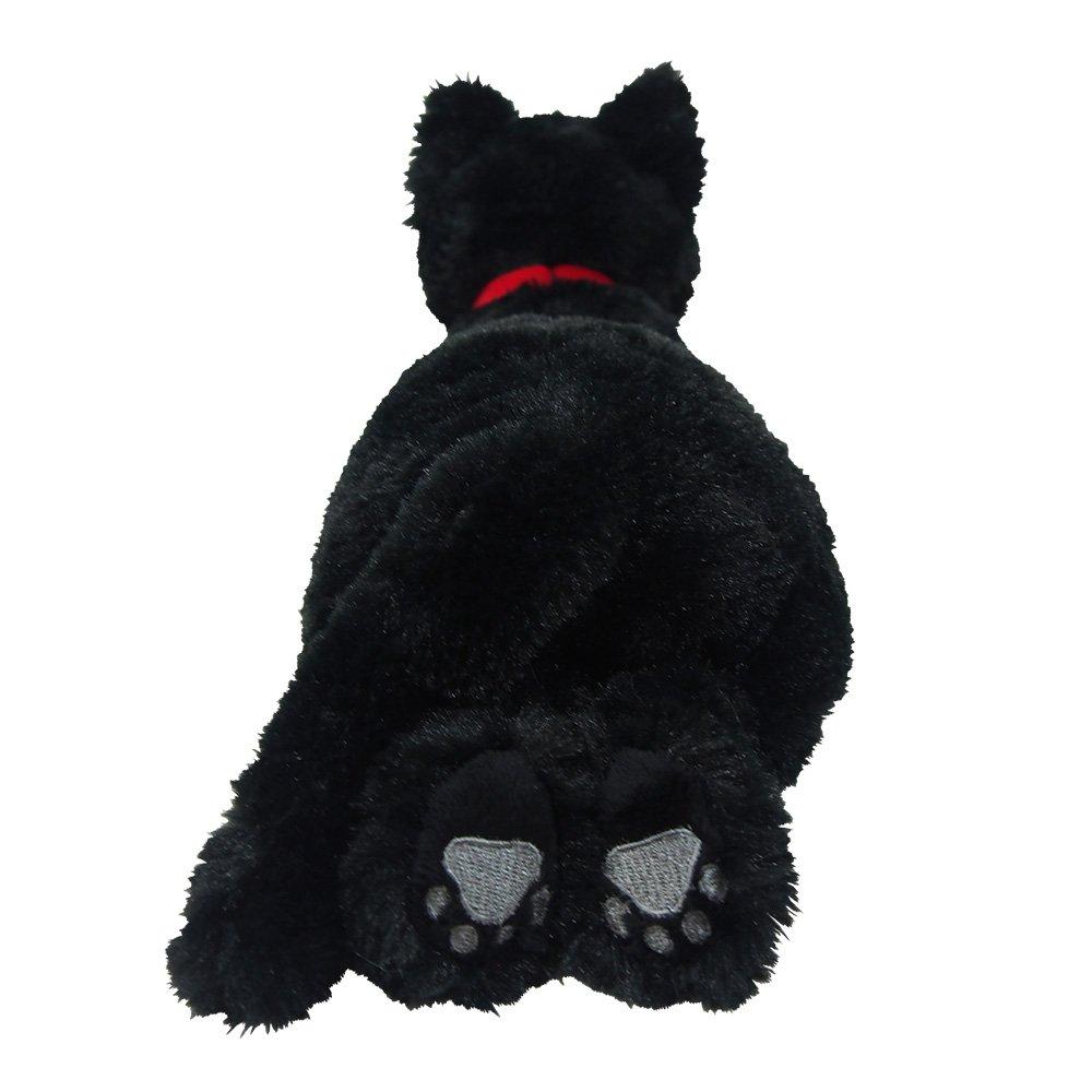 Sun Lemon Lap Cat Plush Toy Small Black