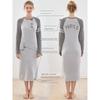 Light Yarn Super Soft Couple Pullover Women's One-Piece Pajamas