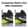 POSFIRA Motorcycle Headlight Sticker Vinyl Decals for Aprilia Tuono 660 Tuono660 2021 2022 2023 2024 2025 Decoration Accessories