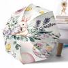 Rabbits Automatic Umbrella Compact 8-Rib Design Durable Plastic & Iron Travel Essential Fashionable Accessory Gift for Festivals