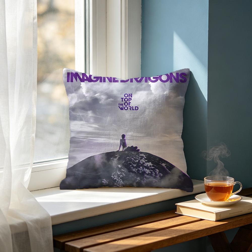 Band IImagine Dragonsing Cushion Cover Cushion Cover Set Pcs x x x Pillowcase Decorative Sofa Home Decor