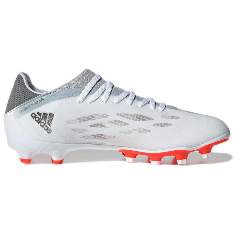 Adidas X Speedflow .3 Round Toe Lace-Up HG (Rubber Short Studs) Firm Ground Artificial Grass Natural Grass Slip-Resistant Durable Soccer Shoes FY3270