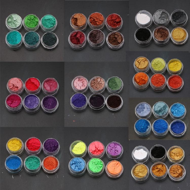 Kosmetisches perlmuttfarbenes natürliches Glimmermineralpuder Epoxidharzfarbe Perlenpulver