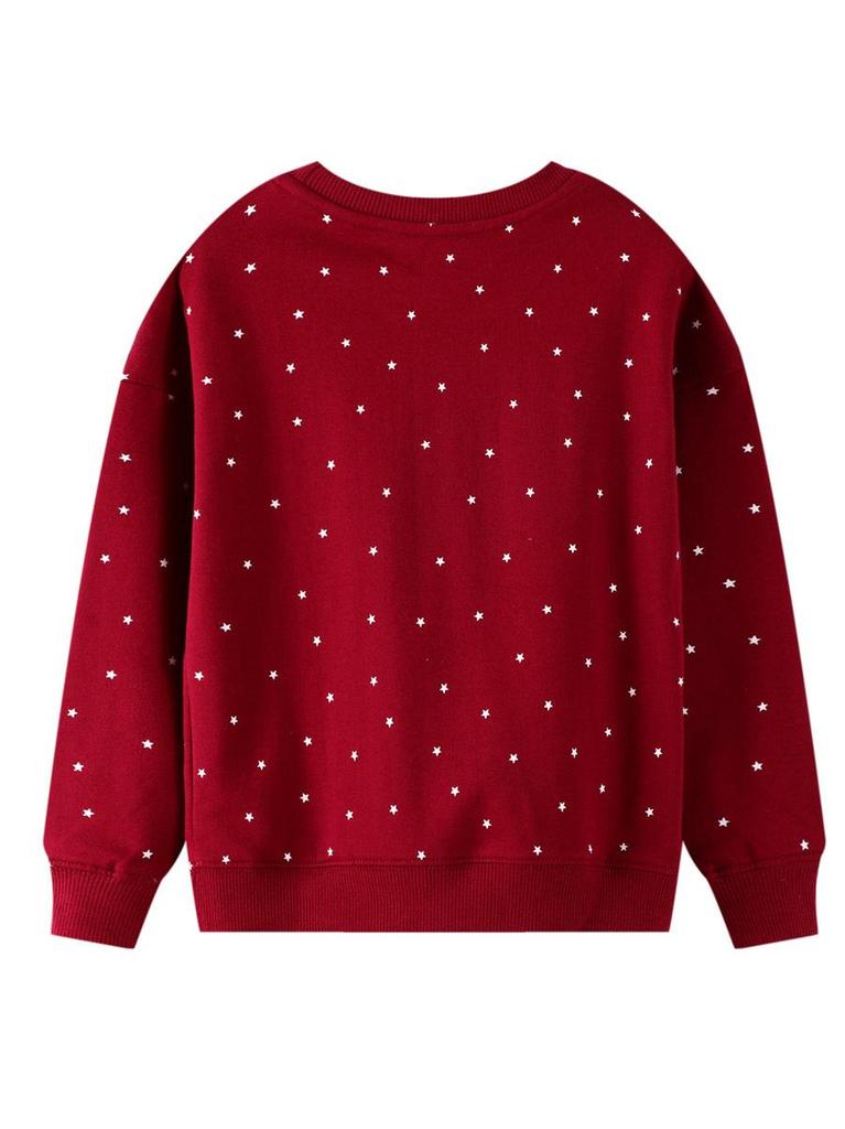 Girls' Long-Sleeved Cartoon Hoodie - New Autumn Collection