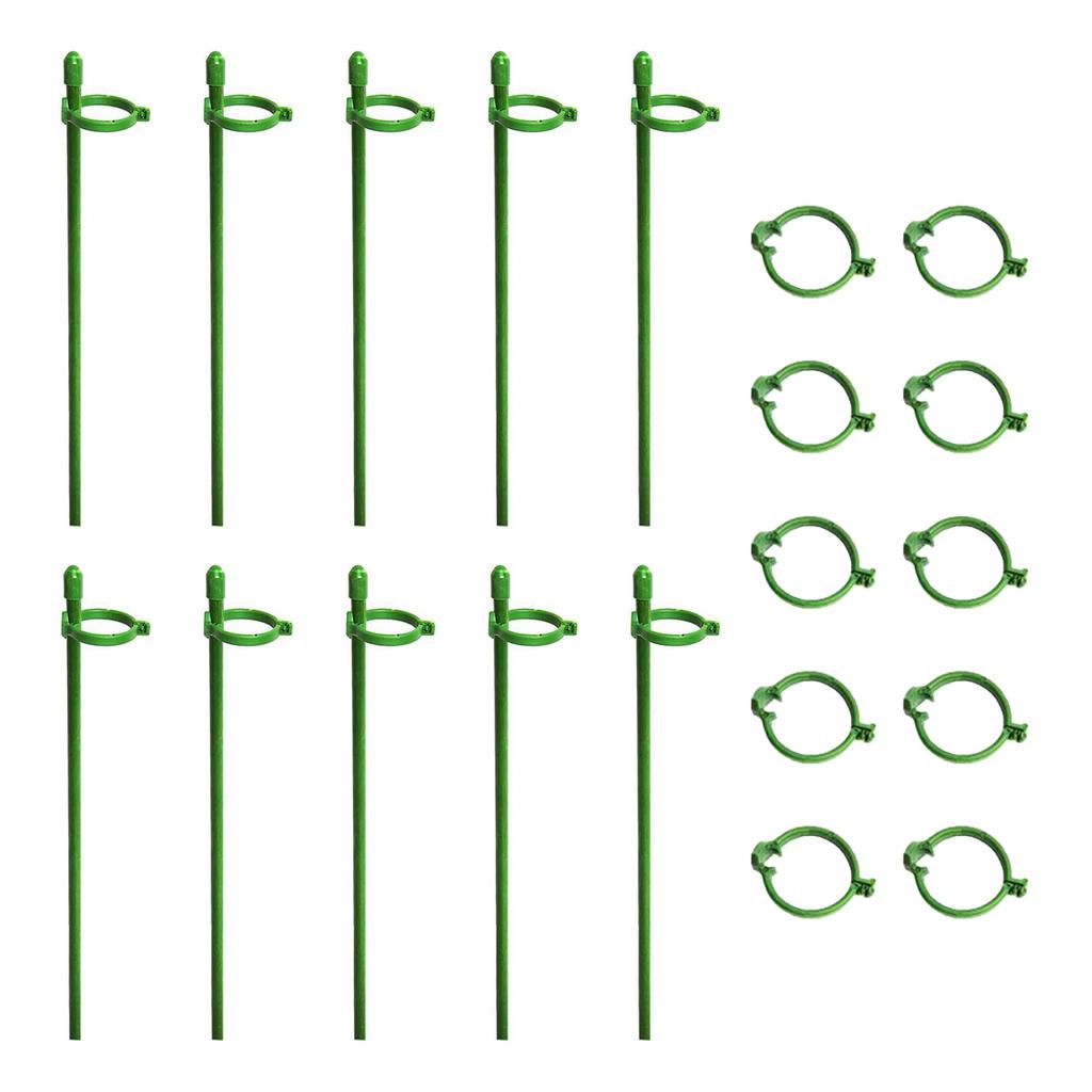 Plant Support Stakes Adjustable Plastic Plant Cage Garden Plant Stakes Plant