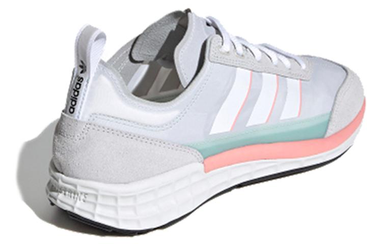Women's Sneakers Adidas Originals SL 7200 Low top Casual Shoes Women's Gray Green Pink