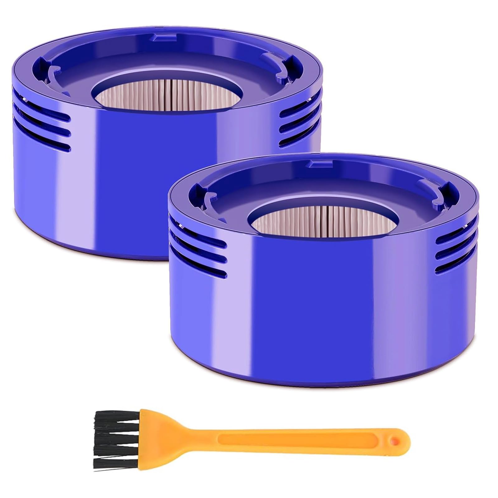 Vacuum Filter Replacement Compatible with Dyson V7, Dyson V8 Animal, V8 Absolute, SV10, SV11 Vacuum Cleaner, Hepa Post Filter Set Replacement Filter V8