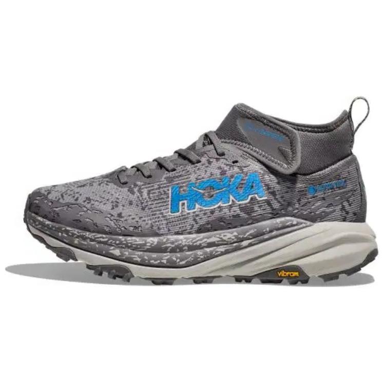 HOKA Speedgoat 6 Mid GORE-TEX Satellite Grey Stardust Men Sneakers 1155152-SLTG