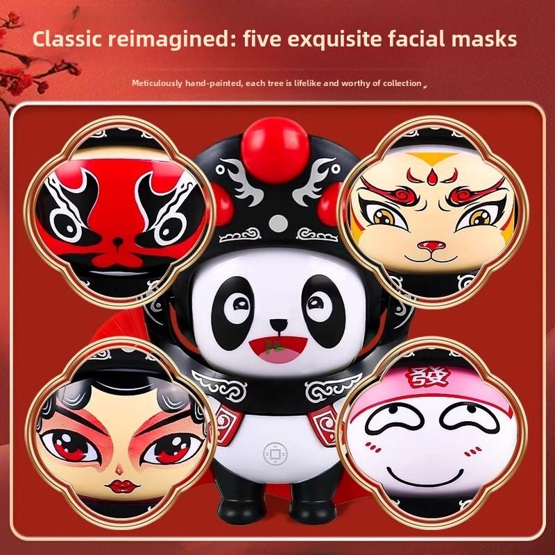 Sichuan Opera Changing Face Doll, Changing Face Puppet, Sichuan Opera Facial Makeup Toy, Sichuan Opera Face Changing Doll
