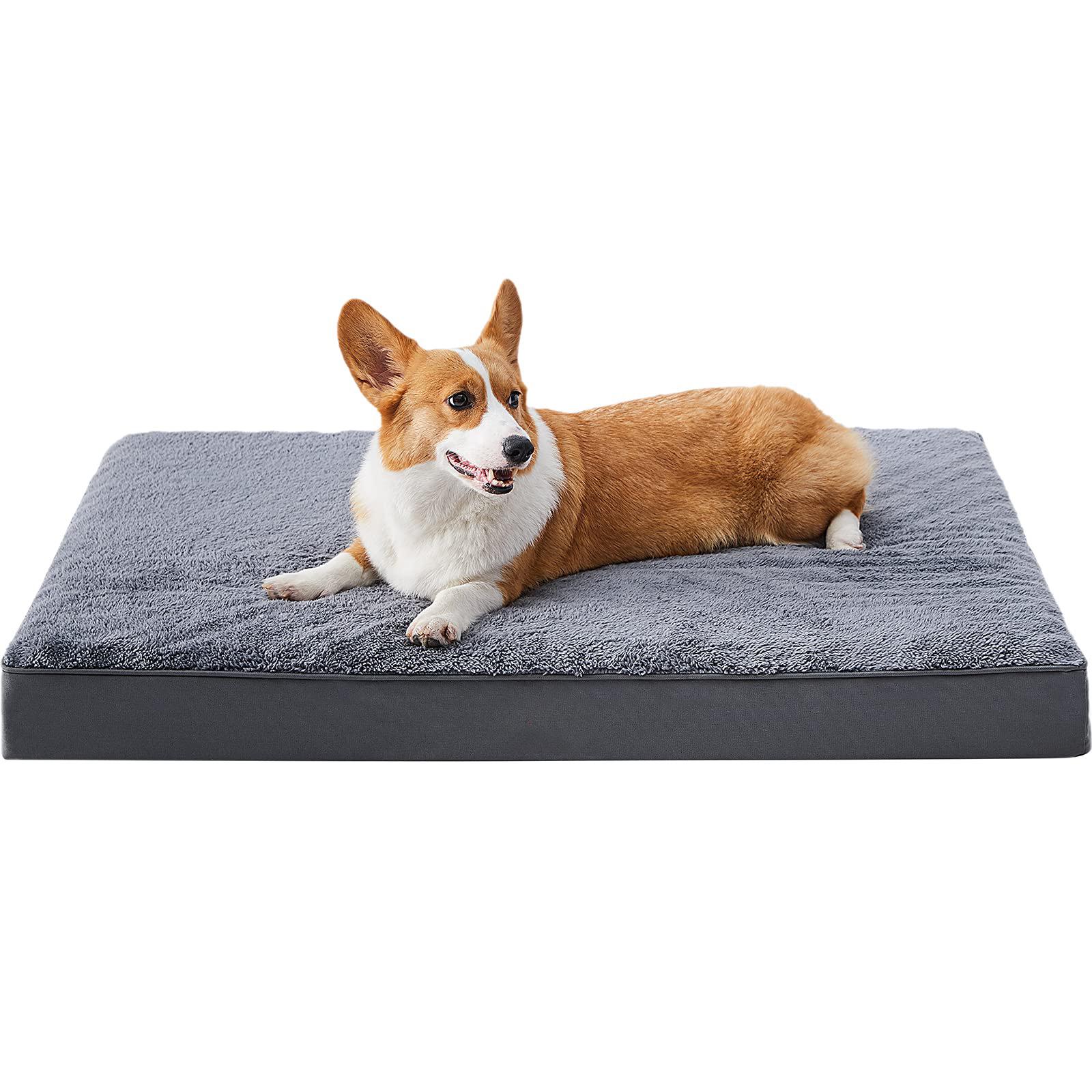 

Four Seasons Removable & Washable Non-Slip Dog & Cat Bed - Bite-Resistant, Scratch-Resistant, Velvet Pad 35 88x55x7cm (up to 50 lbs)