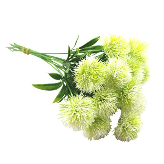 10Pcs Artificial Dandelion Flower Arrangement Wedding Party Desktop Office Decor