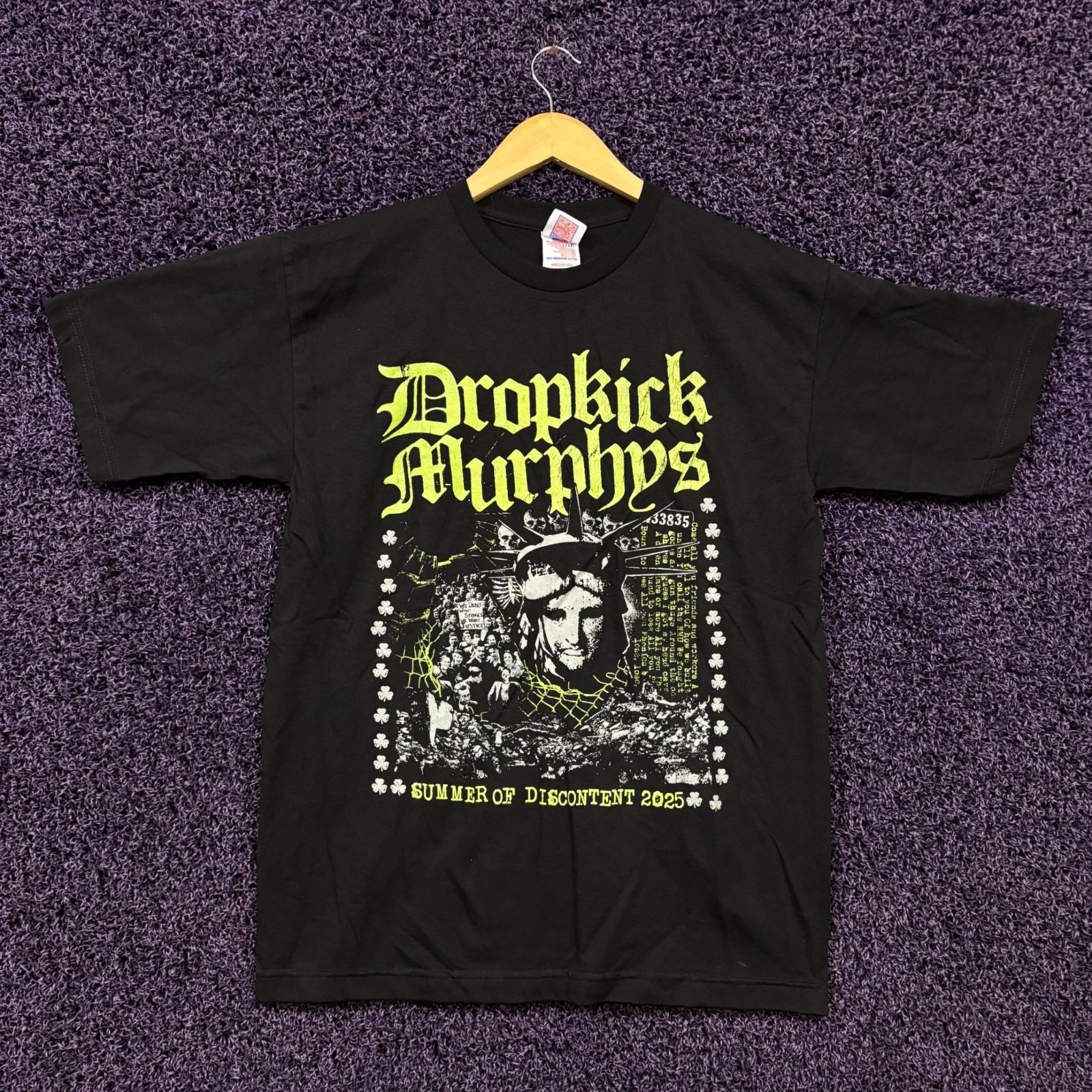 Dropkick Murphys Summer of Discontent 25 Tour Punk T-Shirt M S