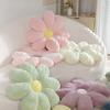 Fluffy Flower Plush Pillow PP Cotton Filled Chair Mat Cute Petals Car Seat Cushion  Living Room