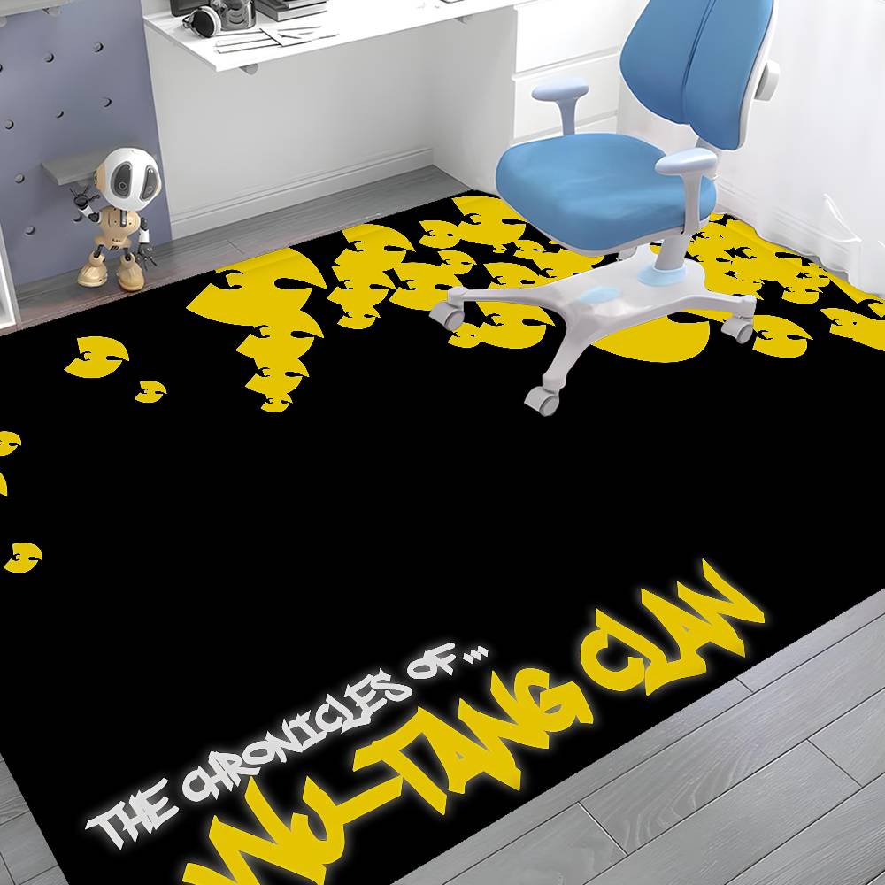 WU-T--TANG CLAN Tappetino d'ingresso per Band Tappetino d'ingresso Antiscivolo per Stanza dei Bambini Camera da Letto Balcone Tappetino d'ingresso per Soggiorno Tappeto