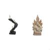 Classic Christian Catholic Thinker Statue Holy Family Abstract Figure Resin Sculpture for Bookshelf