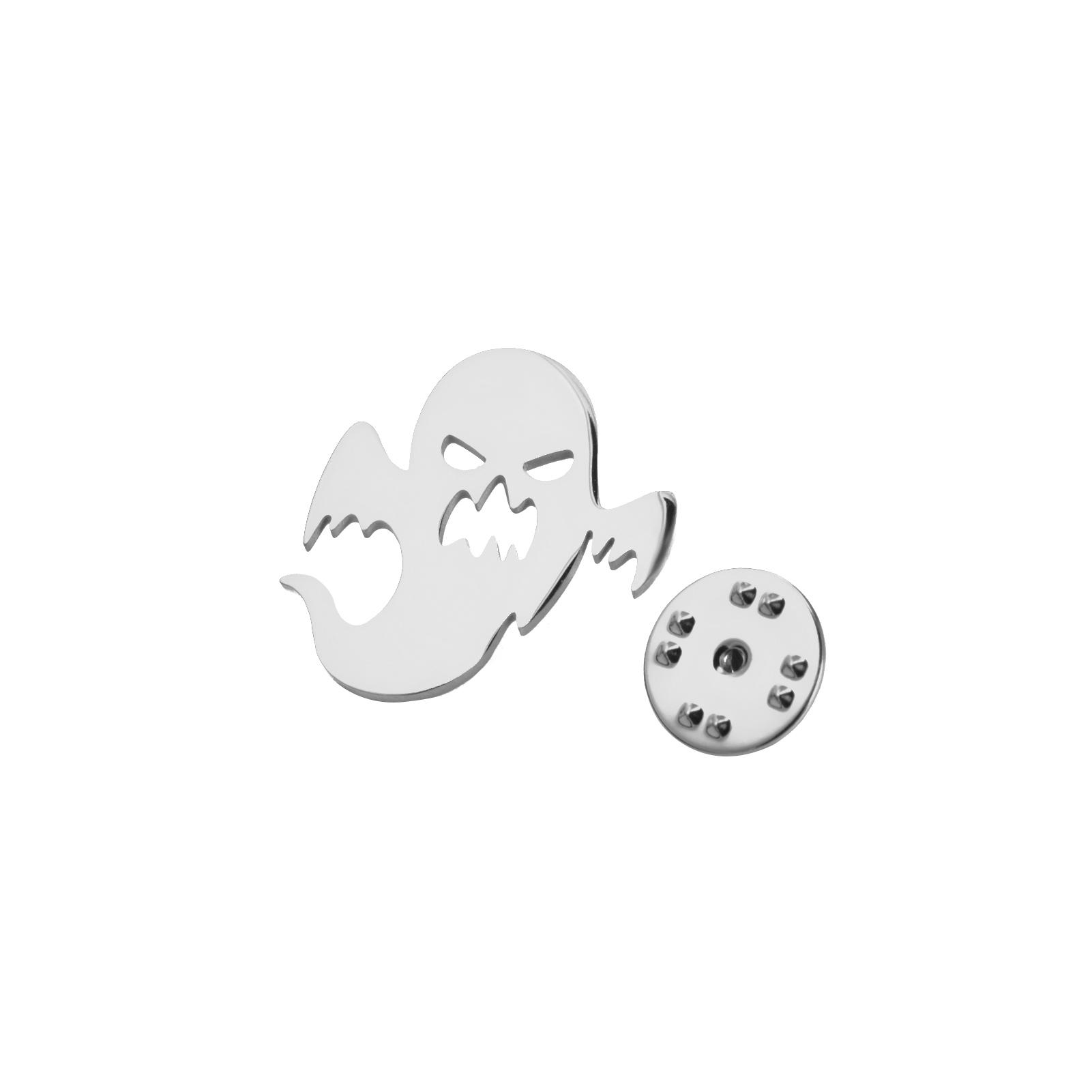 

LIKGREAT Halloween Ghost Brooch Gothic Pin Badge Stainless Steel Jewelry Costume Accessory for Costume Party Gift