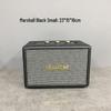 Marshall Speaker Model Ornament: Wooden Shell & Leather Wrap - Perfect for Model Home Decor