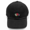 FRUIT OF THE LOOM Logo Embroidered Cotton Low-Profile Polo Cap, 6-Panel, Unisex, Jet Cap for Men and Women (Black)